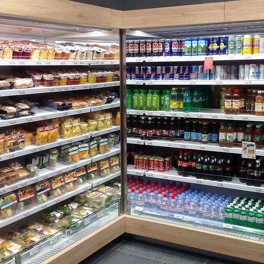 Vertical Multi-Deck Display Cabinet, Remote