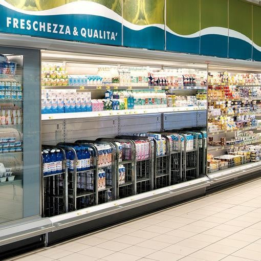 Open Multi-Deck Refrigerator, 3464 L, +2/+4°C