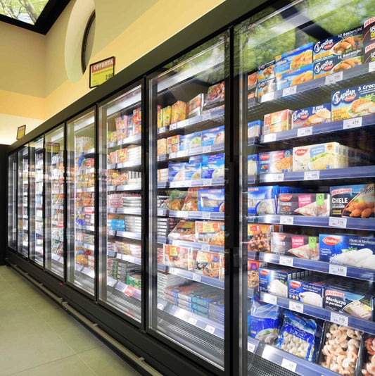 Vertical Frozen Food Cabinet, -25/-22°C, LED