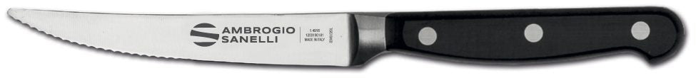 Supra Table Knife, Half-Serrated, 110 mm
