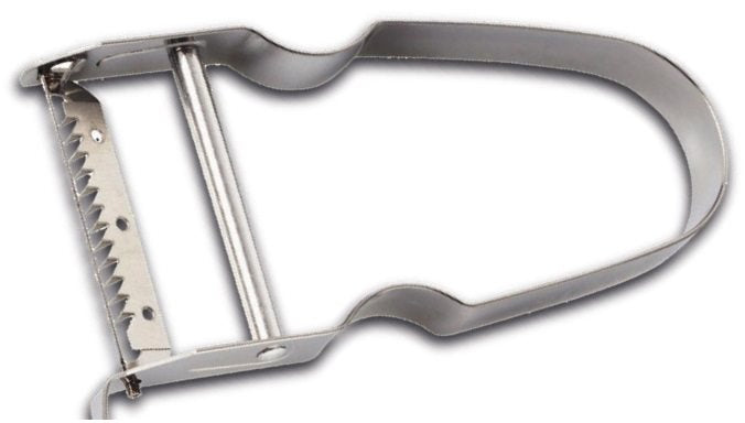 Castor Julienne Swivel Peeler, Stainless Steel