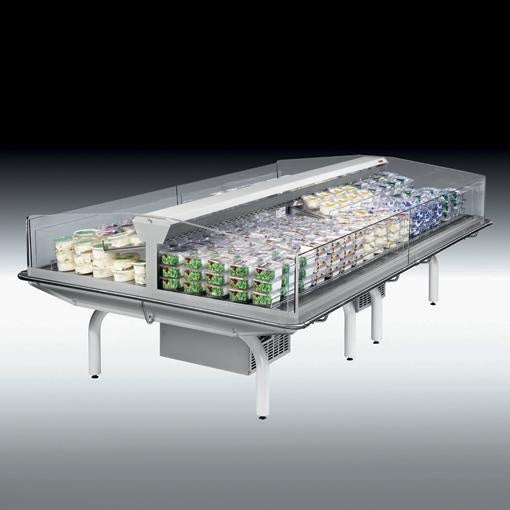 Open Refrigerated Island Display, Plug-In, R452A