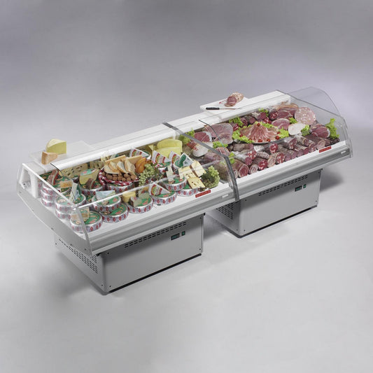 Roubaix Open Refrigerated Island Display