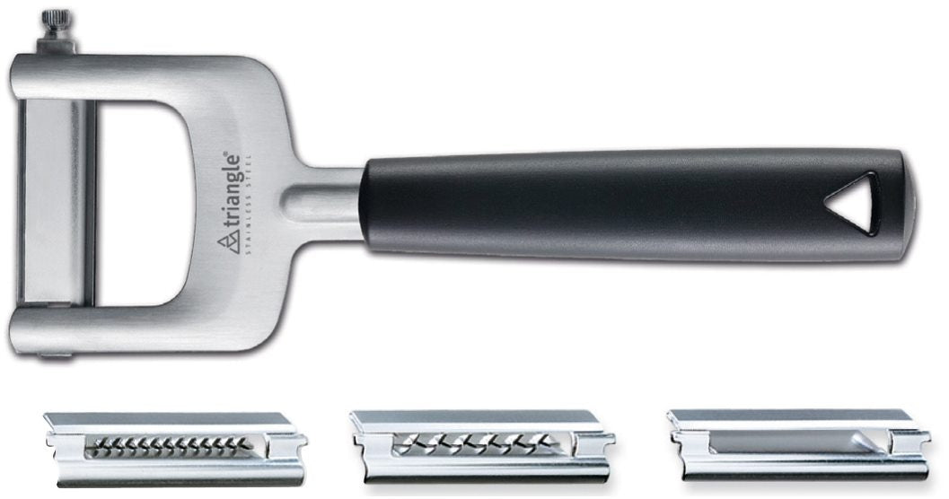 Julienne Knife, 3 Replaceable Blades, Nylon Handle