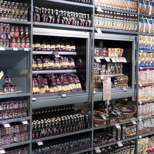 Plug-In Vertical Multi-Deck Refrigerated Display