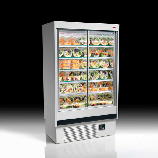 Vertical Glass-Door Refrigerated Display Cabinet