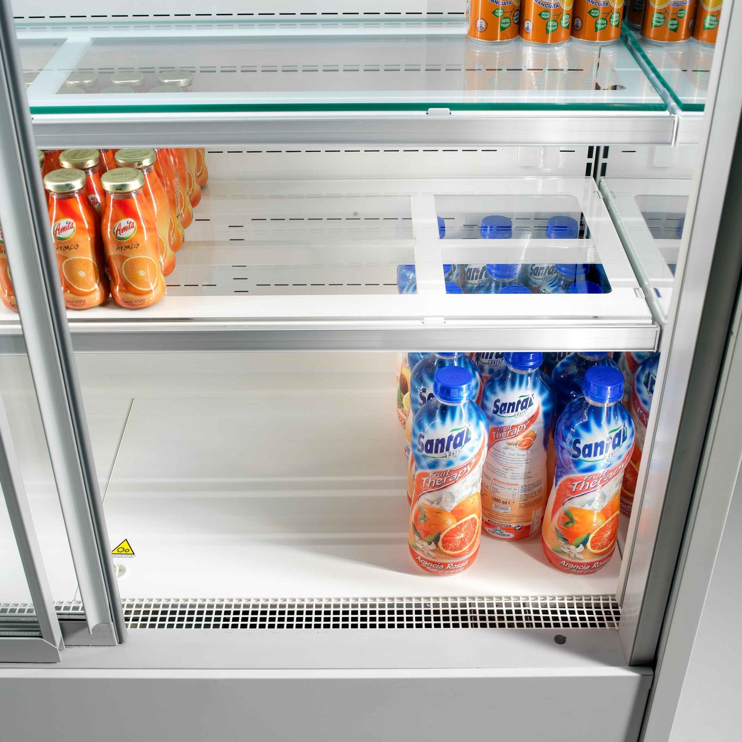 Vertical Glass-Door Refrigerated Display Cabinet