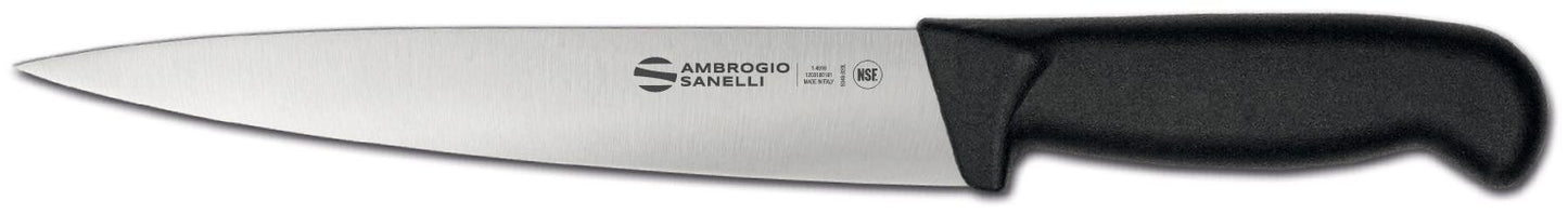 Sticking / Piercing Knife, 220 mm, Black Handle