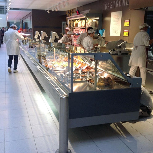 Heated Serve-Over Counter, Stainless Steel Interior