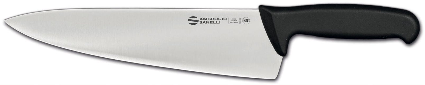 Chef's Kitchen Knife, 12 cm, NITRO-B Steel, Black