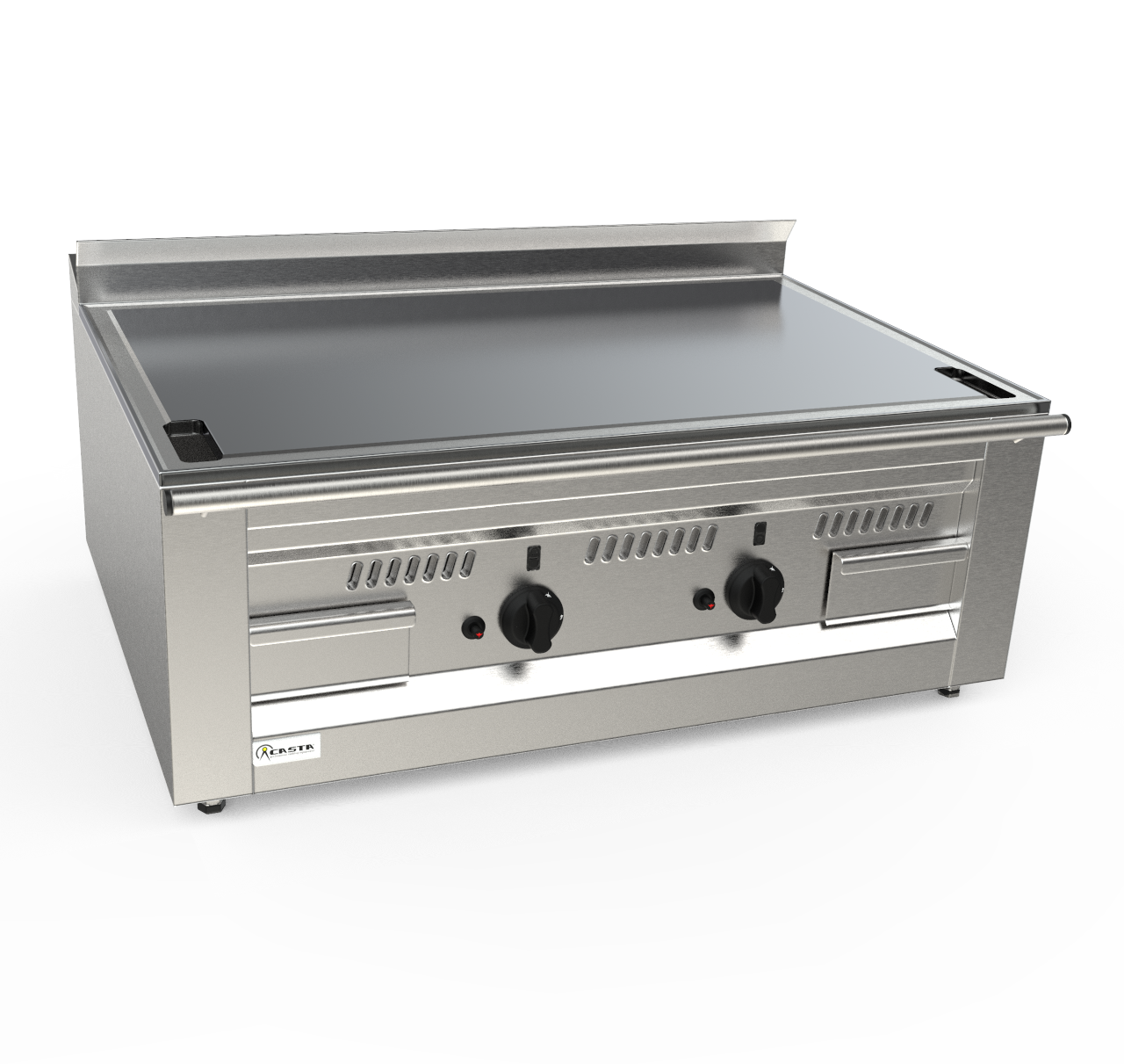 Gas Teppanyaki Grill, 1200 mm, 2-Zone, 11.6 kW