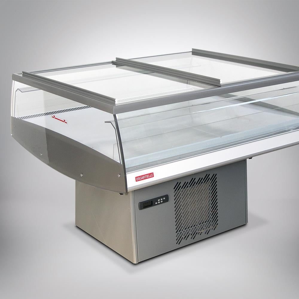 Closed Refrigerated Island Display, 0/+2°C, R290