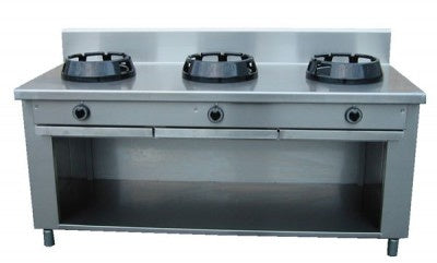 Induction Wok Cooker Range, 2 Zones