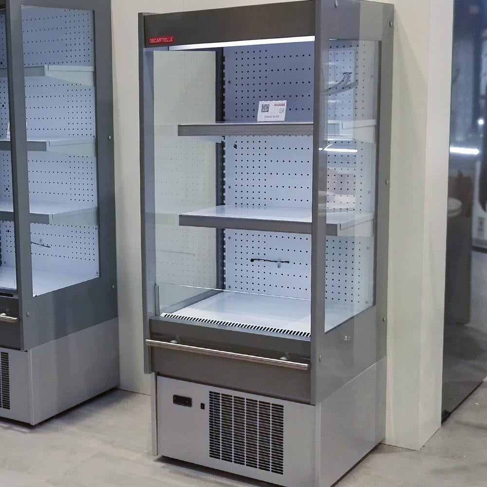 Open Semi-Vertical Display Cabinet, 165 cm, +2/+4°C