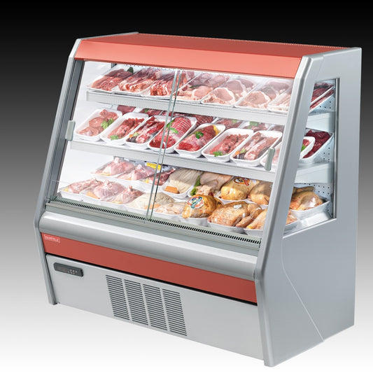 Eagle Semi-Vertical Display Fridge, 0/+2°C, R290