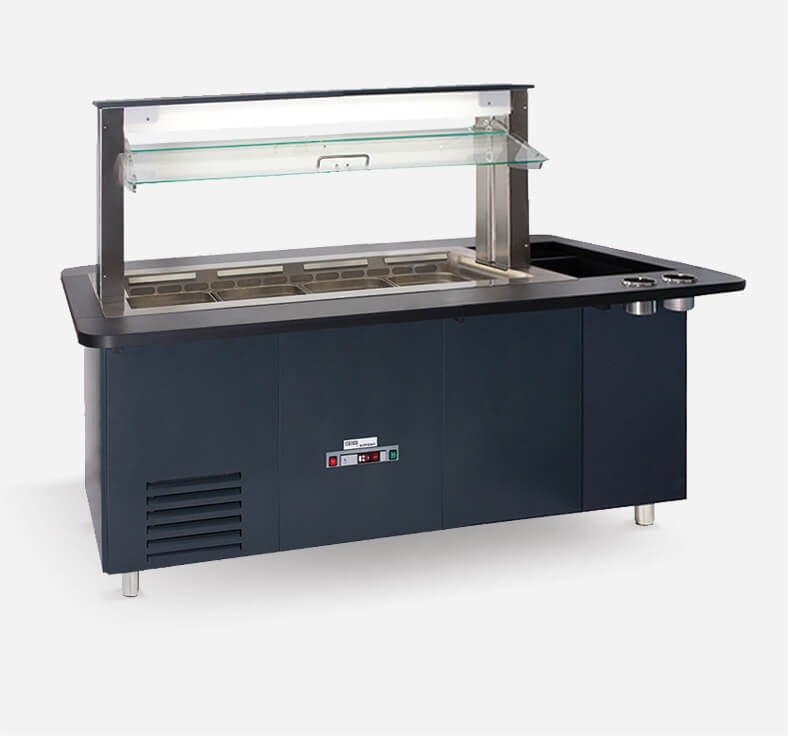 Refrigerated Salad Bar, 4x GN 1/1, +3/+10°C