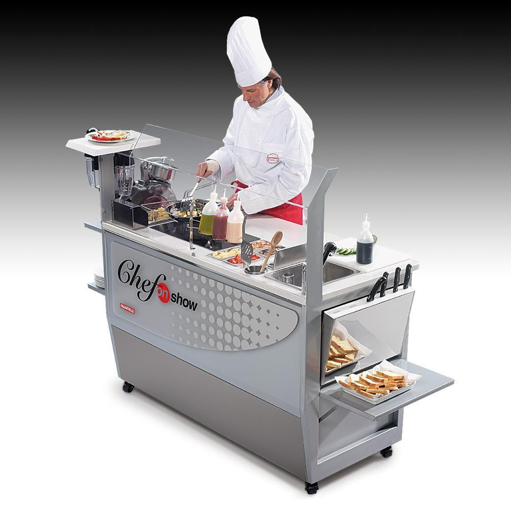 Chef on Show Serve-Over Counter