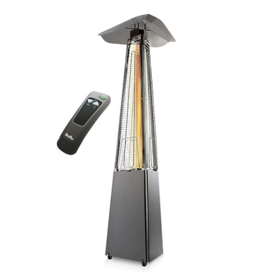 Gas Patio Heater, Pyramid Column, 13 kW, 25 m²