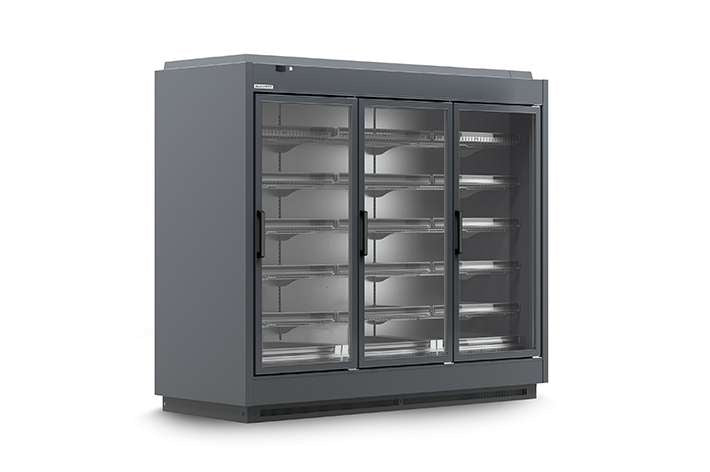 Upright Display Freezer, 2-Door, -22/-18°C, R290
