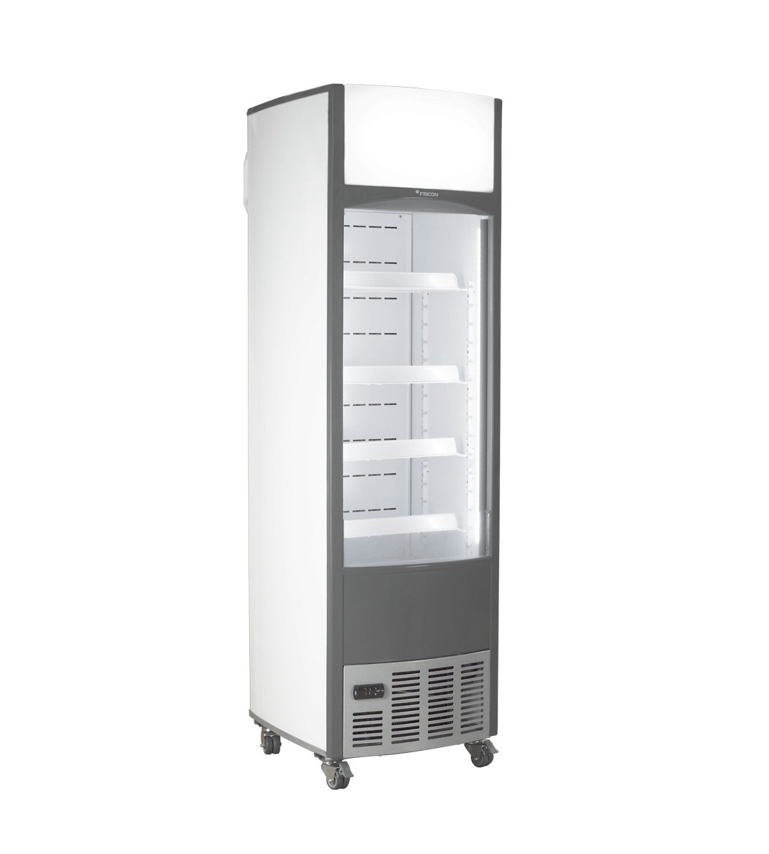 Slim Vertical Display Refrigerator, 0/+8°C, R290