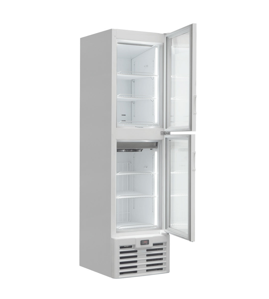 Dual-Zone Display Refrigerator, R290