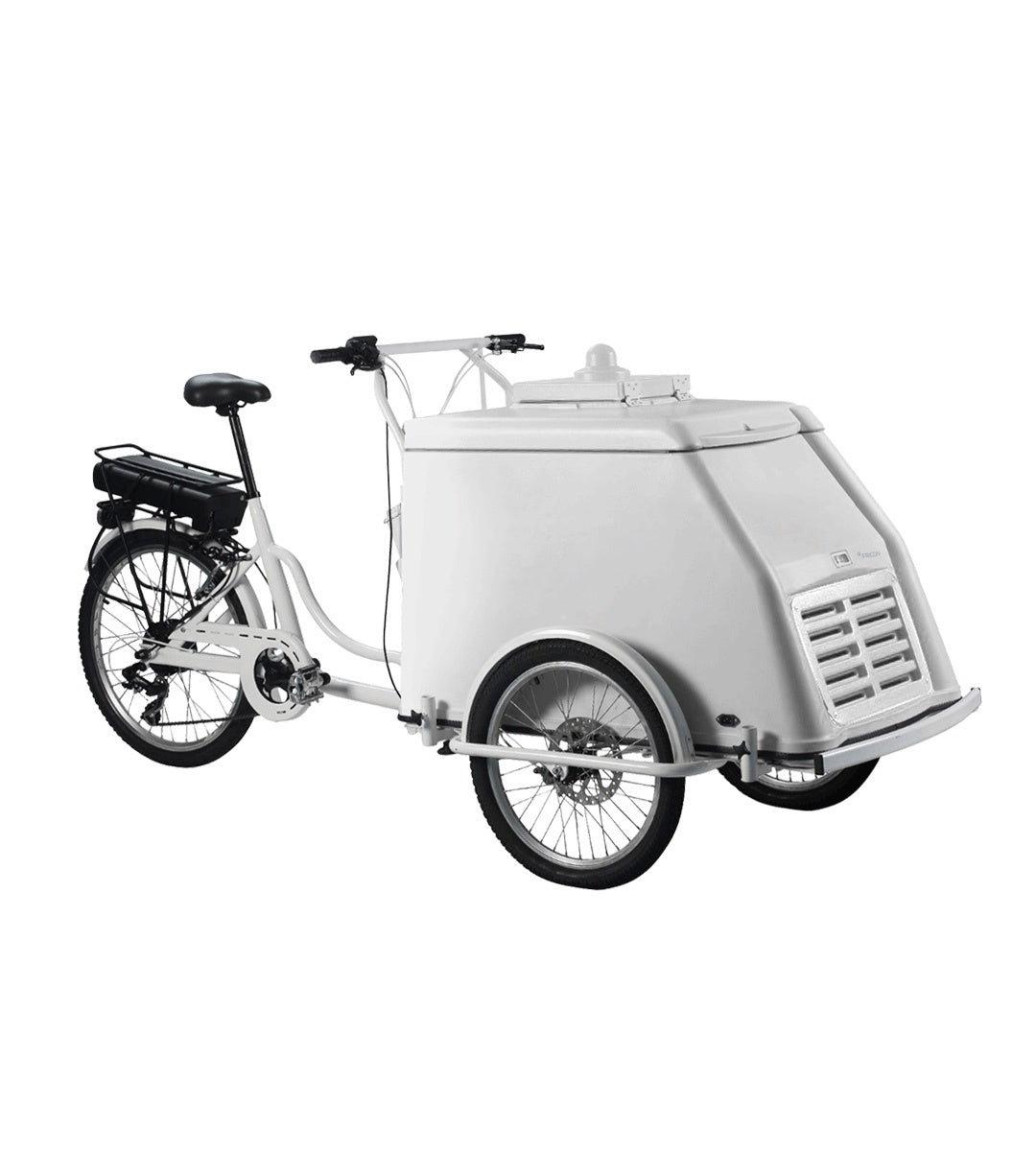 Bicycle Ice Cream Push Cart, 90 L, ≤ -16°C