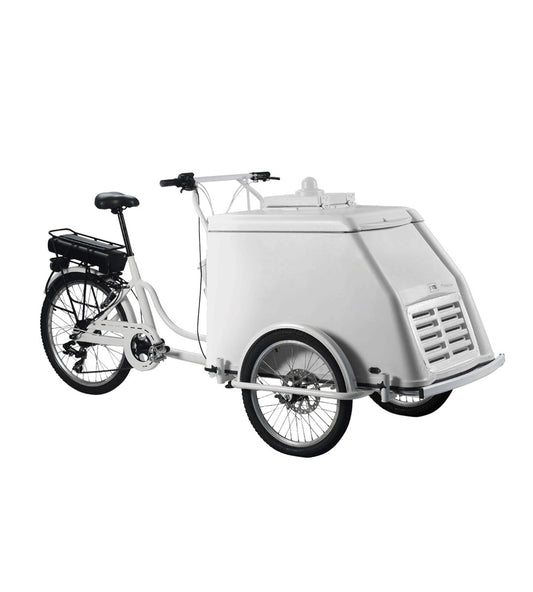 Bicycle Ice Cream Push Cart, 90 L, ≤ -16°C