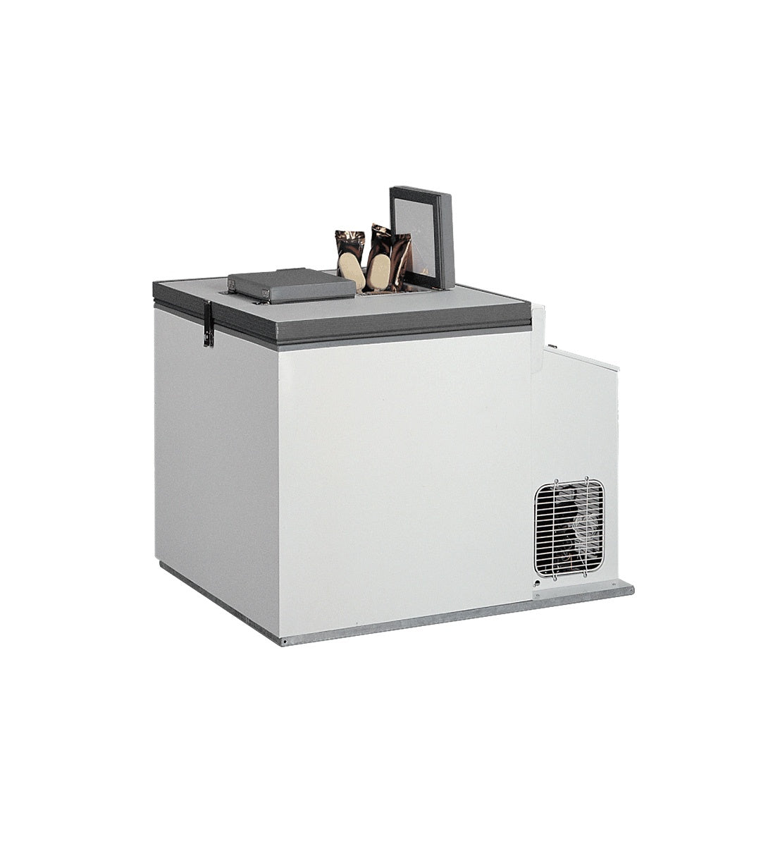 Mobile Ice Cream Chest Freezer, 125 L, ≤−16°C