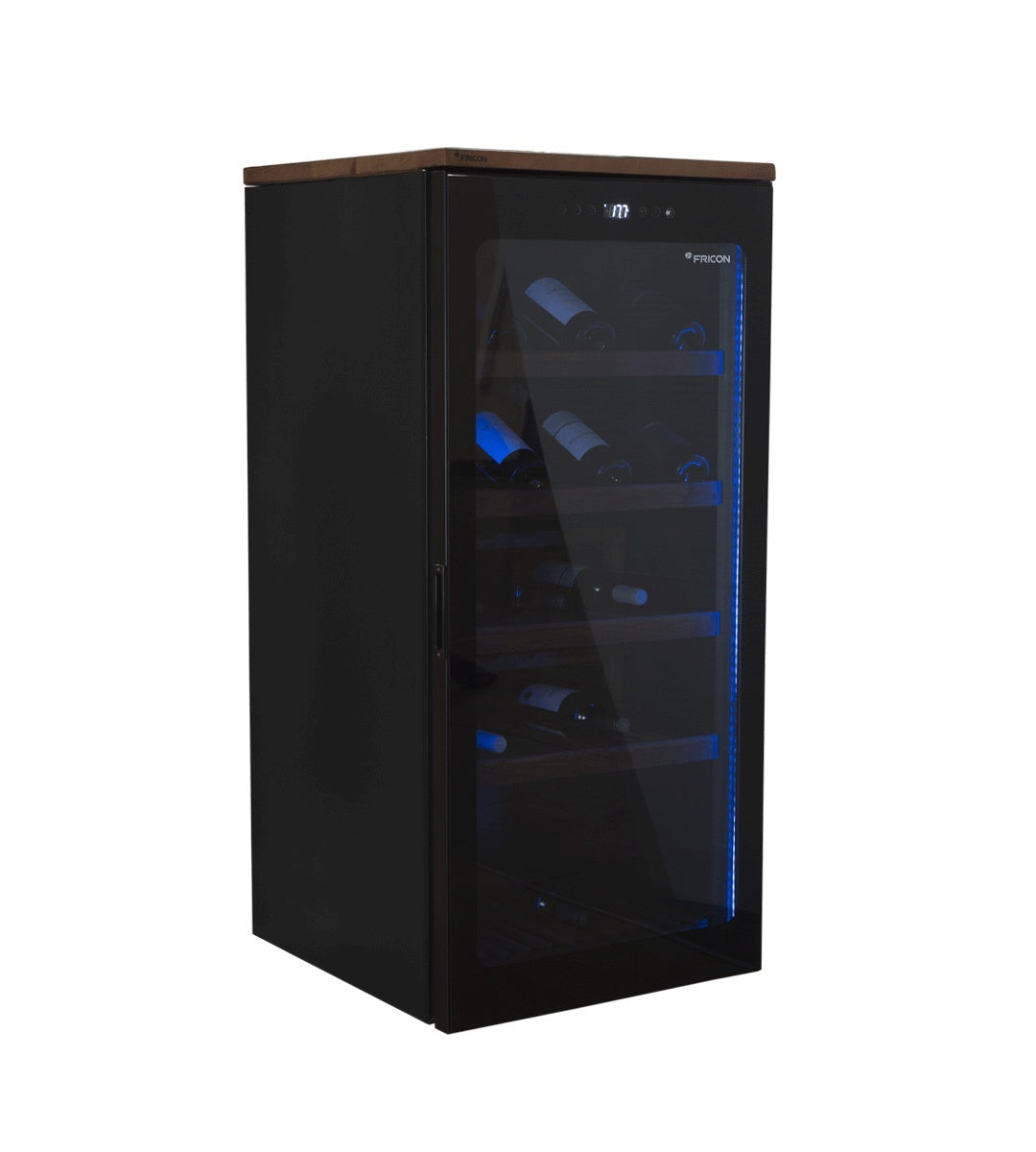 Wine Cave, Glass Door, Wood Shelves, R290