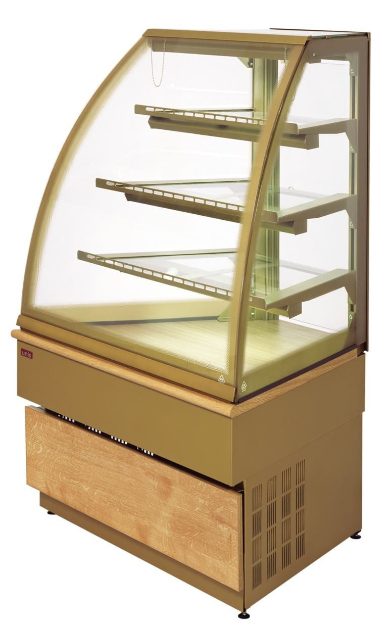 Georgia III Corner Display Cabinet, 45°, 1320 mm