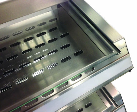 Static Pastry Display Cabinet, +4/+8°C, 3 Shelves