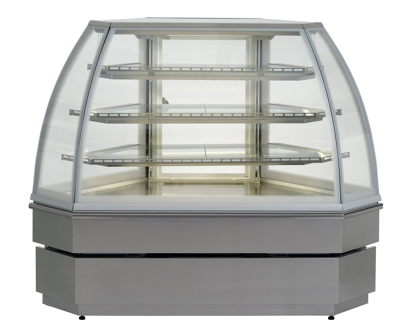 Georgia III Corner Pastry Cabinet, 90°, +2/+10°C