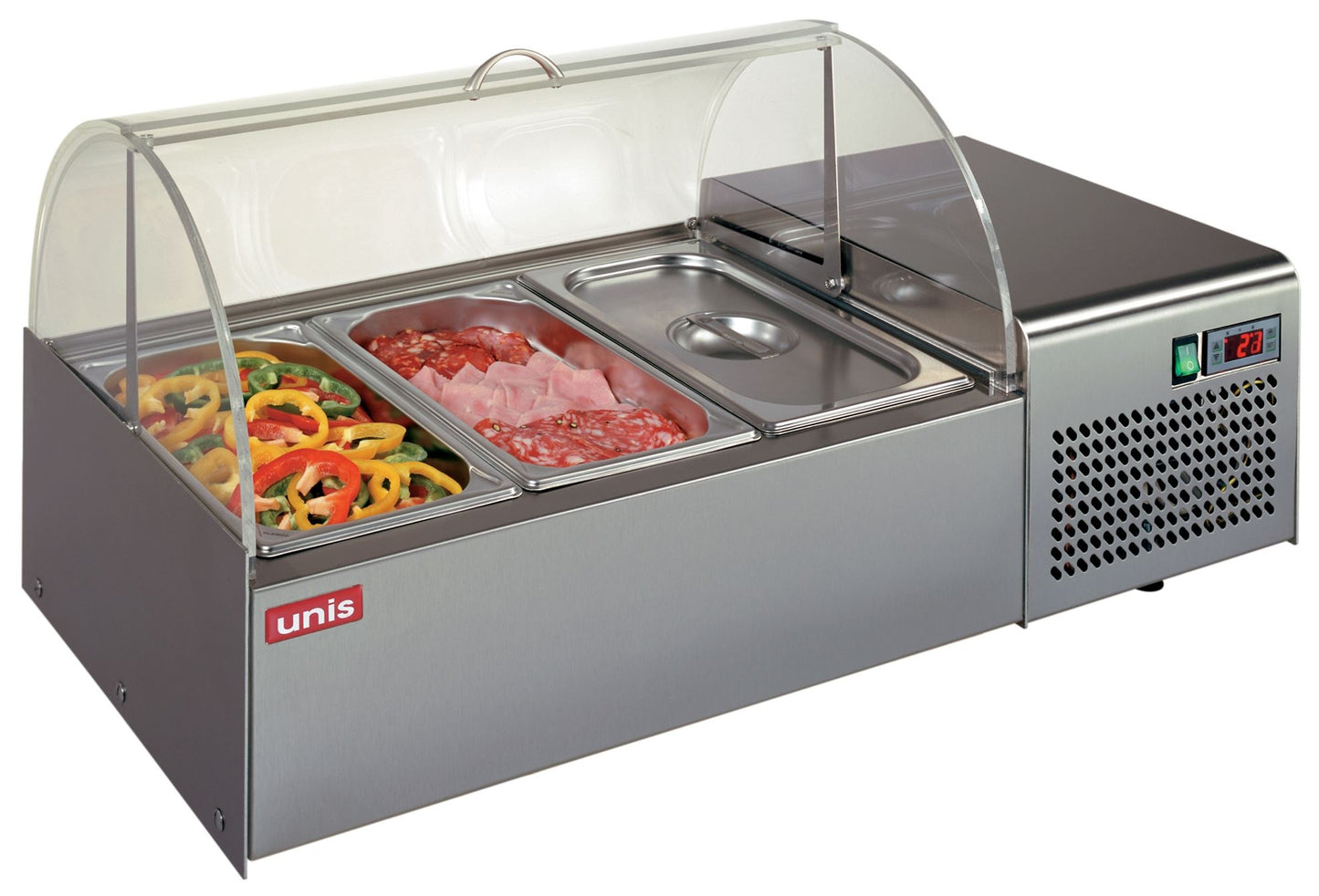 Refrigerated Ingredient Showcase, GN 1/3, 100-140 cm