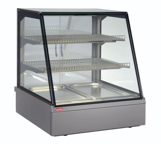 Hot Food Warmer Display Case, 2.13 kW, +30/+85°C