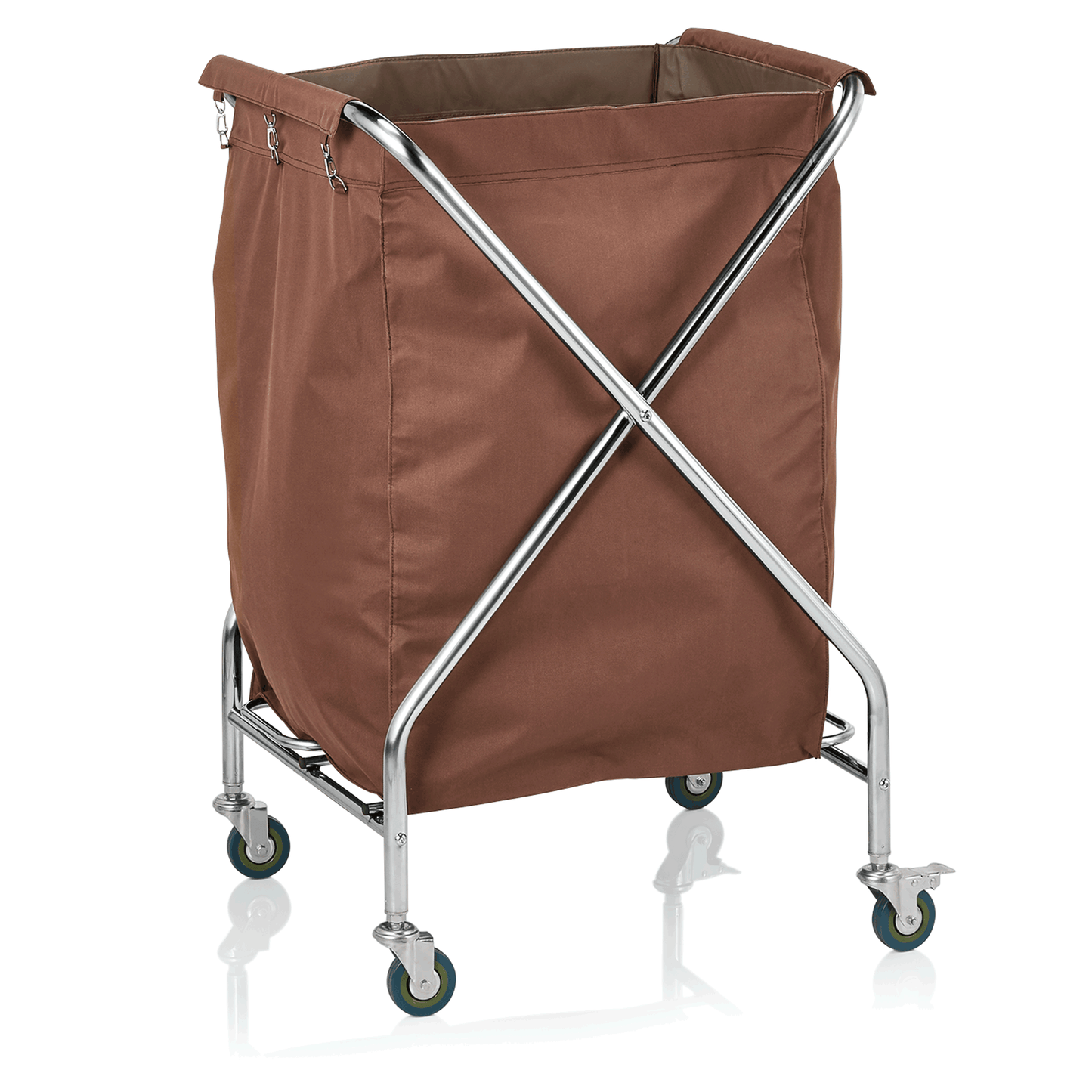 Was Folding Laundry Trolley, 190 L, Stainless Steel