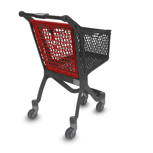 Plastic Basket Trolley, 75 L, 75 kg