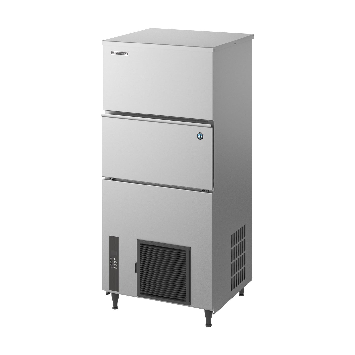 Cube Ice Machine, 210 kg/24h, 110 kg Bin, Air Cooled