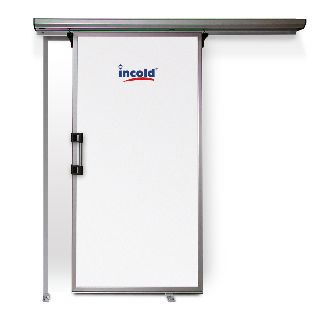 Isothermal Sliding Cold Room Door, Frameless, 70 mm