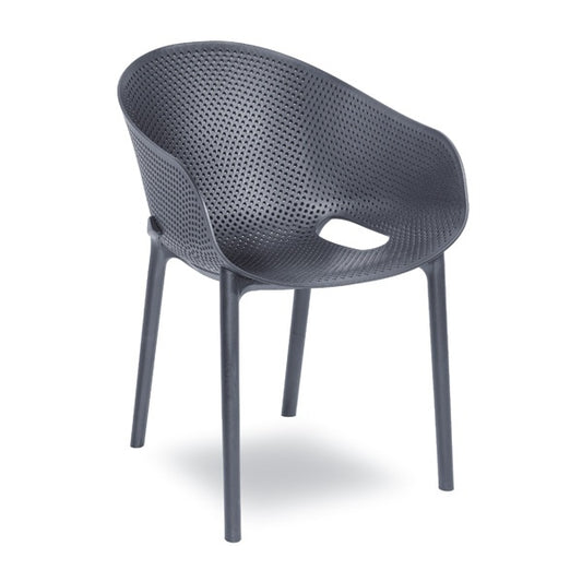 Contral Sunny Stackable Armchair, Polypropylene, Indoor/Outdoor