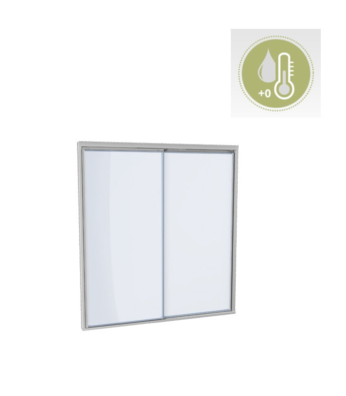 Vertical Sliding Glass Door, Double Glazed, NT