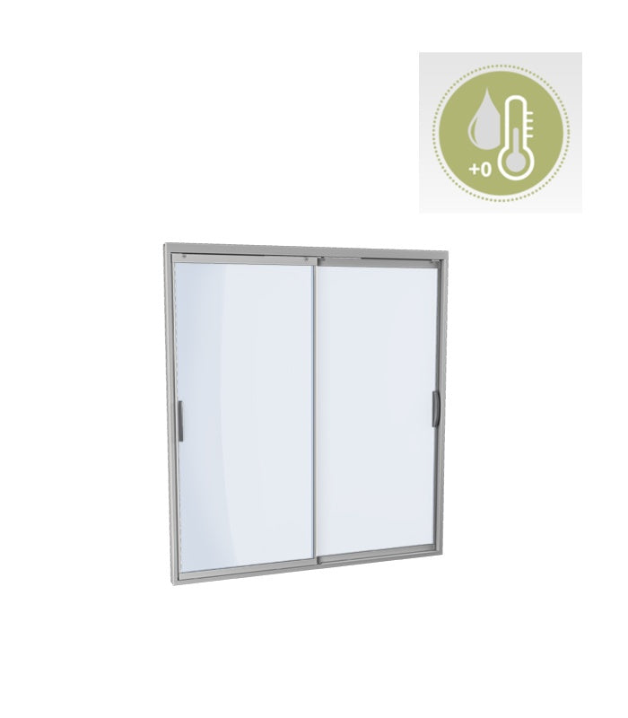 Vertical Sliding Glass Door, NT, Double-Glazed