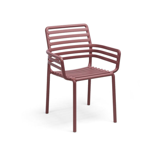 Nardi Doga Outdoor Armchair, Monobloc, Stackable