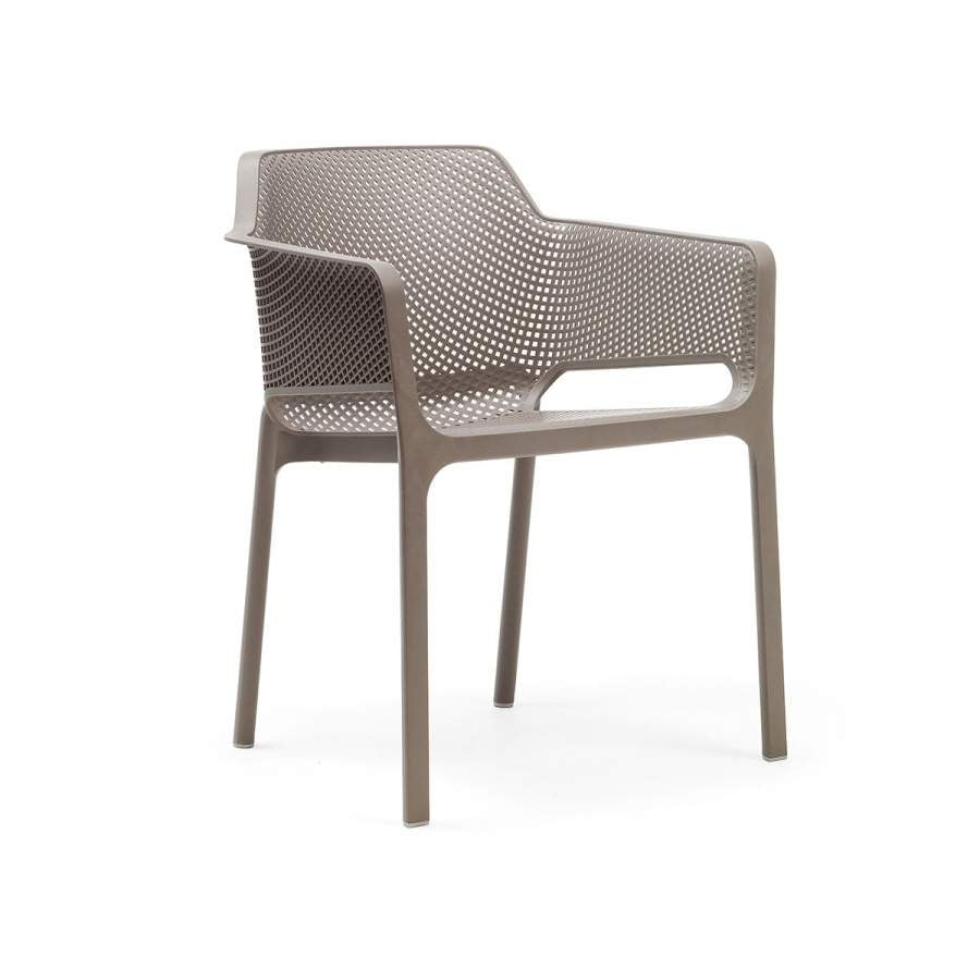 Outdoor Stackable Armchair, Monobloc, 3.9 kg