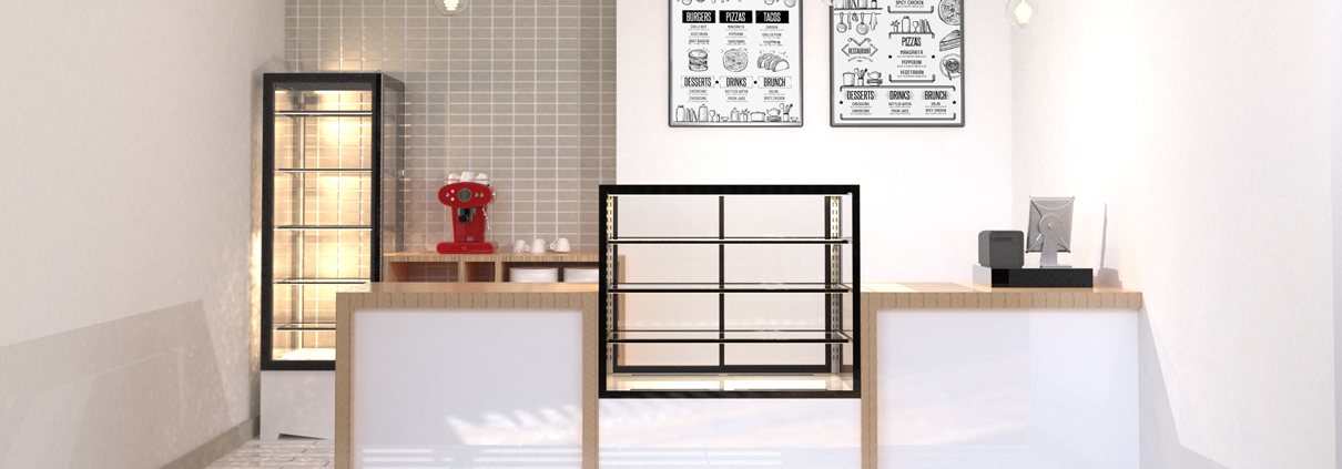 Integra Pastry Display Cabinet, +2/+70°C