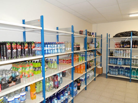 Modular Steel Shelving System, Hook-Fit, TÜV