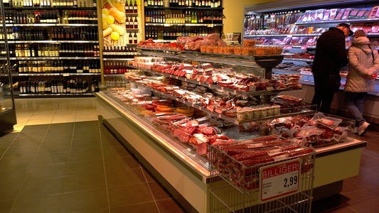 Refrigerated Open Island Display