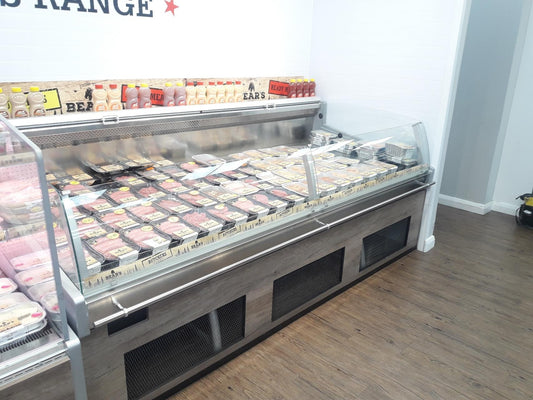 Refrigerated Serve-Over Display Counter