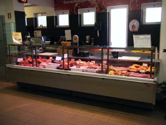 Compact Serve-Over Refrigerated Display Counter