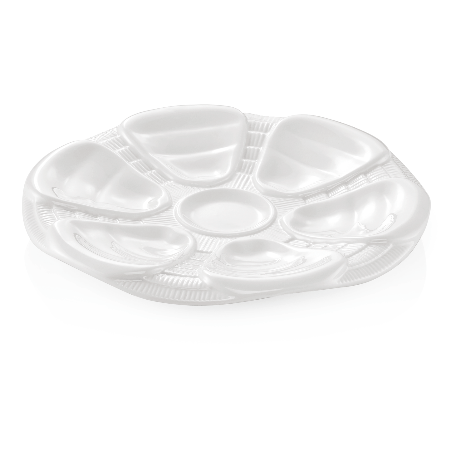 Was Oyster Plate Set for 6 Oysters, Ø250 mm, Set of 6
