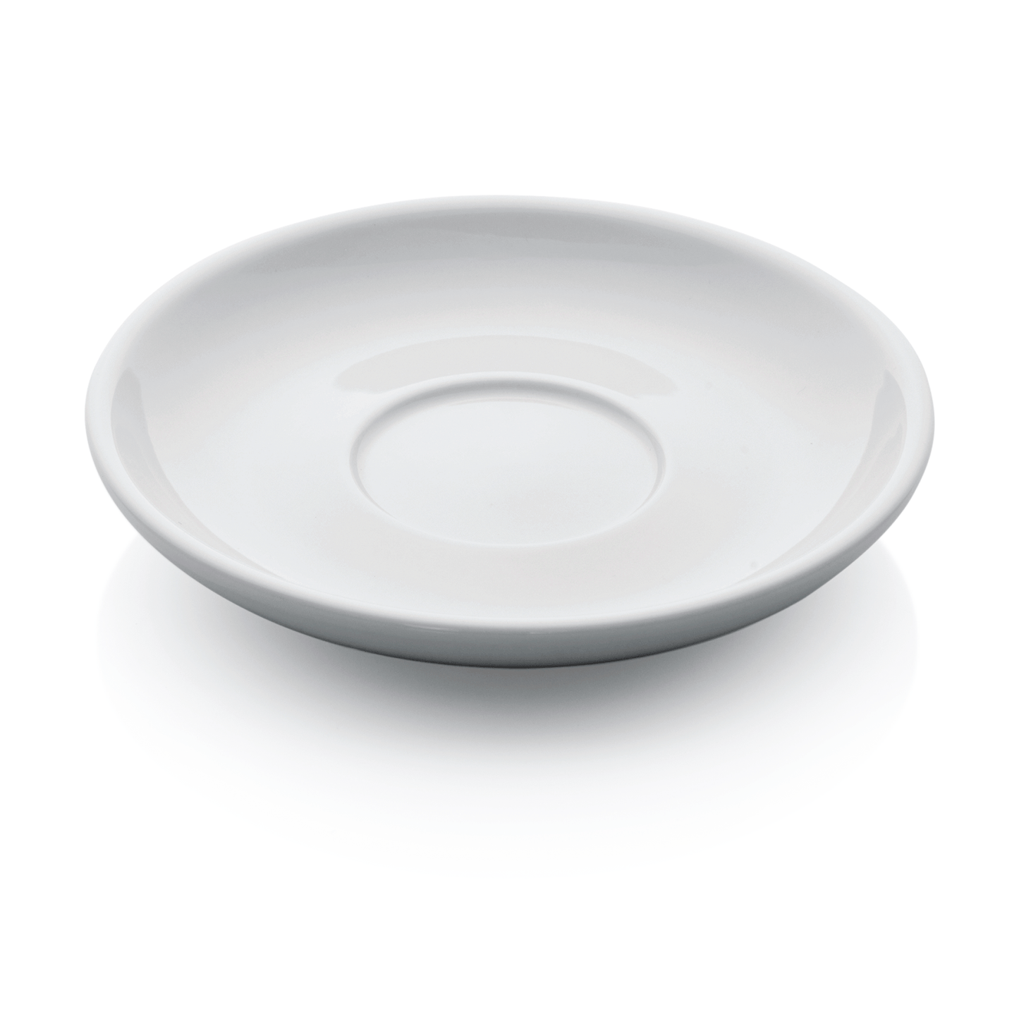Was Espresso Doppio Saucer Set Italia White, Ø155 mm, Set of 6
